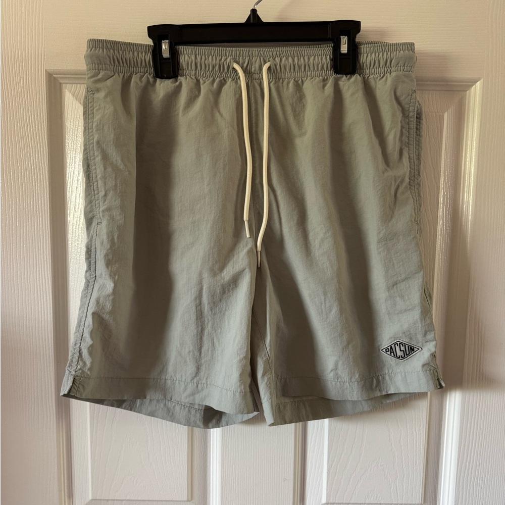 Pacsun Green Collegiate 6" Swim Trunks‎ Size Small